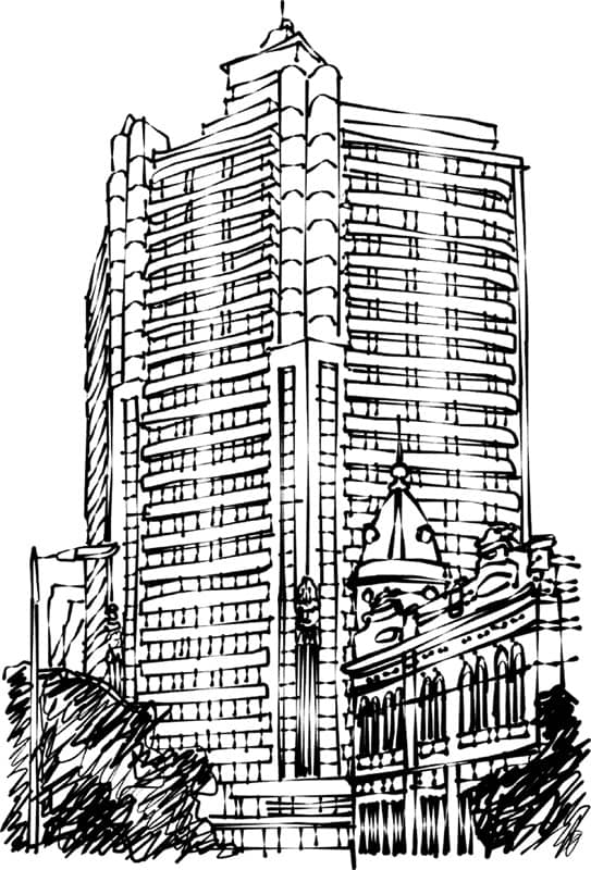 Desenho Edifício Acaiaca
